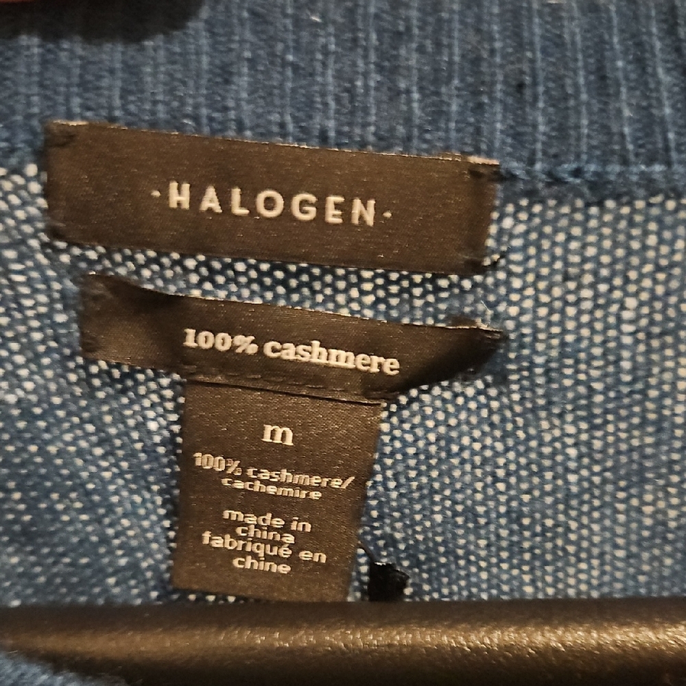 Halogen Classic Navy Crew Neck Sweater - Picture 2 of 5